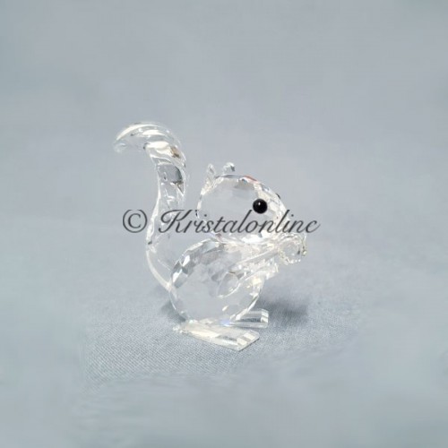 Swarovski Kristal | Bijzonder | Amerikaanse Uitgave | Eekhoorntje met noot en kleine oren - USA - VAR 2 | 7662/042/000B | 011871B